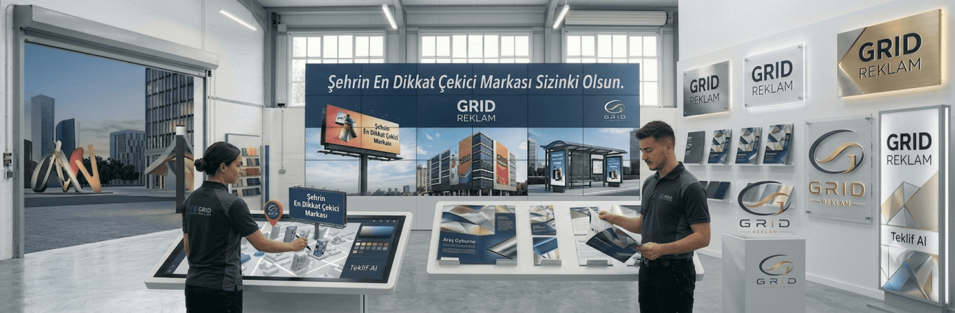 Şehrin En Dikkat Çekici Markası Sizinki Olsun